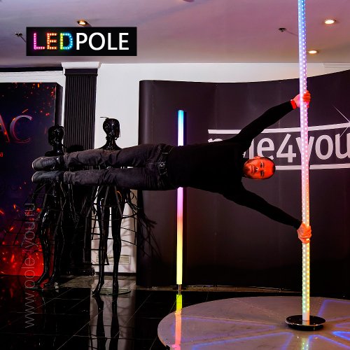 LED POLE светящийся пилон для танцев фото 6