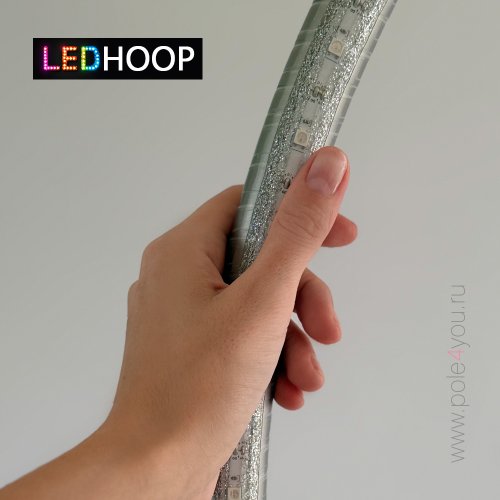 Партерное кольцо на пилоне с LED подсветкой фото 7 Партерное кольцо на пилоне с LED подсветкой фото 7