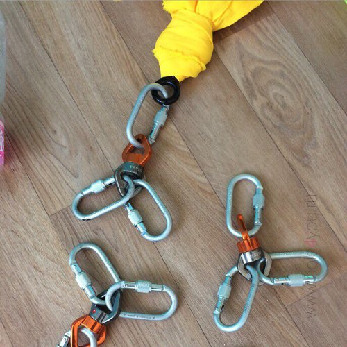 Полотна для воздушной гимнастики aerial silks (Атласные - 8 м) фото 2