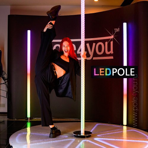 LED POLE светящийся пилон для танцев фото 9