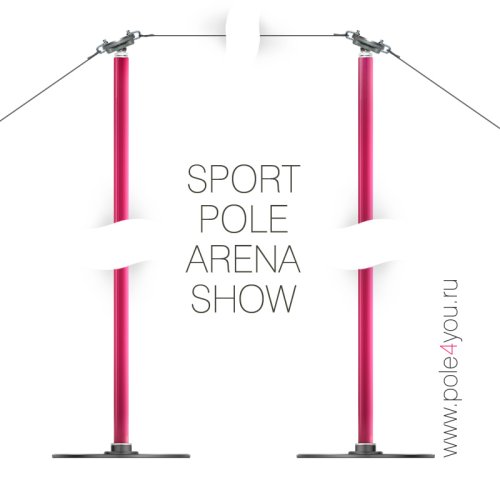 SPORT POLE ARENA - два двухрежимных пилона - с тросовой системой крепления фото 3