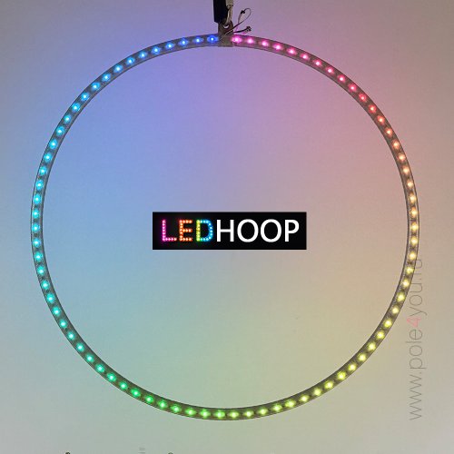 LED HOOP светящееся кольцо для воздушной гимнастики фото 2 LED HOOP светящееся кольцо для воздушной гимнастики фото 2