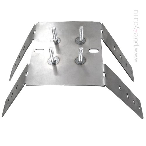 Пластина для крепления пилона на ригель Пластина для крепления пилона на ригель