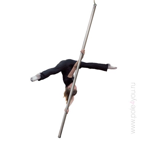 FLYING POLE диаметром 42,4 мм (2,8 м ) зеркальная нержавейка
