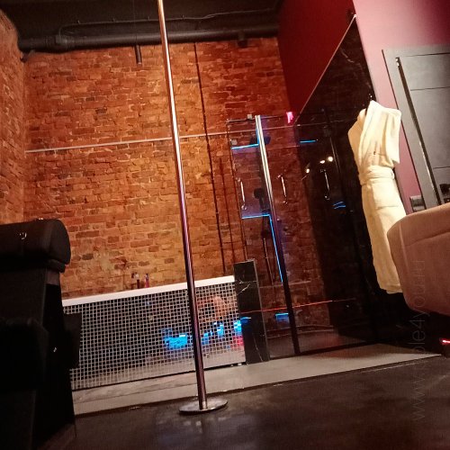 STRIP POLE 3-1S  - быстросъемный двухрежимный шест для стриптиза с опорой для ступни фото 5