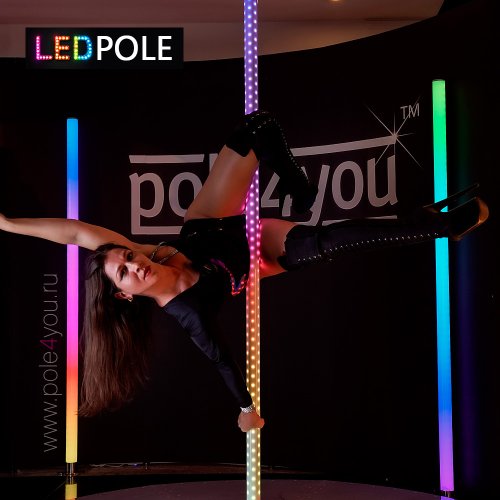LED POLE светящийся пилон для танцев фото 8
