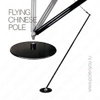 Flying chinese pole - наклонный, летающий пилон с полиуретановым покрытием