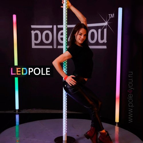 LED POLE светящийся пилон для танцев фото 7