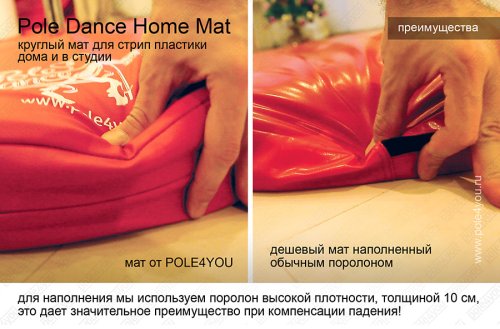 ANTICRASH-MAT - квадратный мат для студии и постоянных тренировок фото 7