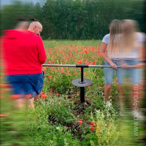 SUMMER POLE 3M - двухрежимный пилон для установки на улице фото 8